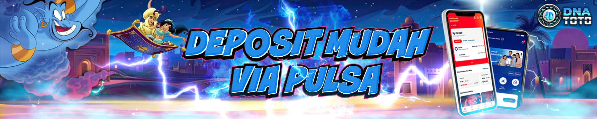 DEPOSIT VIA PULSA